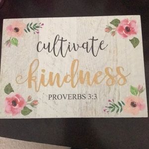 Art box “cultivate kindness proverbs”